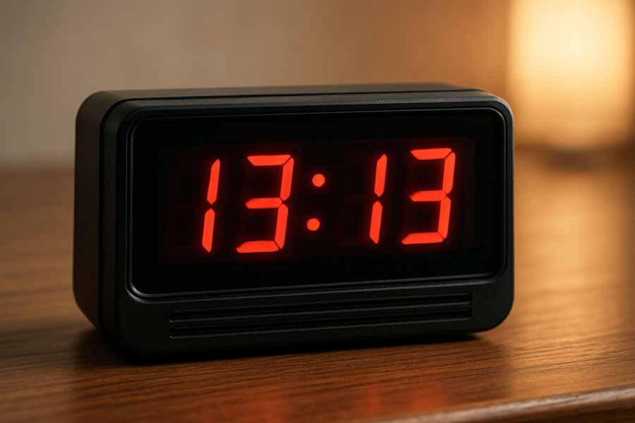 13:13 on the clock: a sign from above or a coincidence?