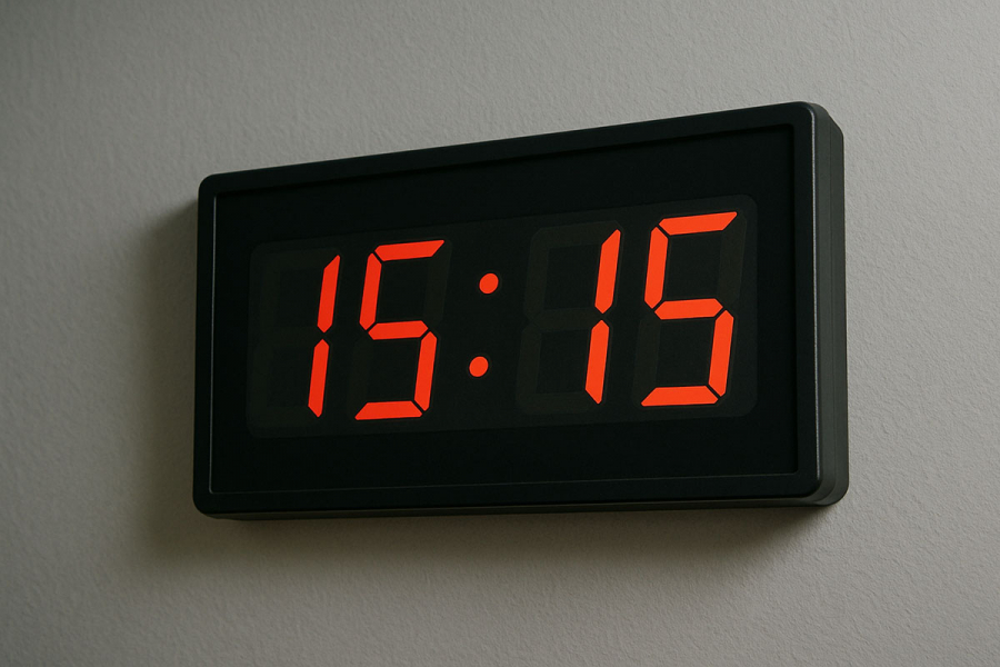 15:15 - slip of the tongue or advice?