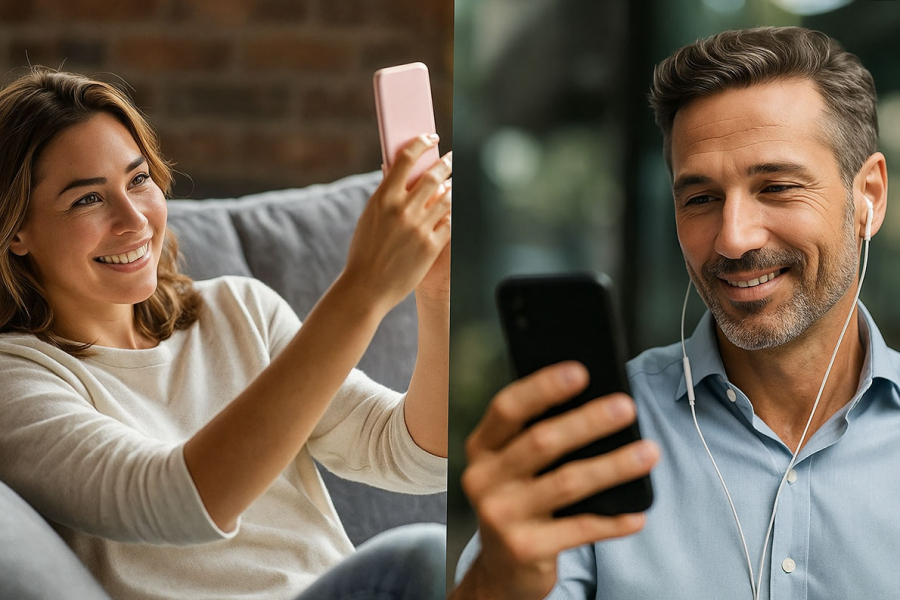 How to flirt over text without seeming pushy