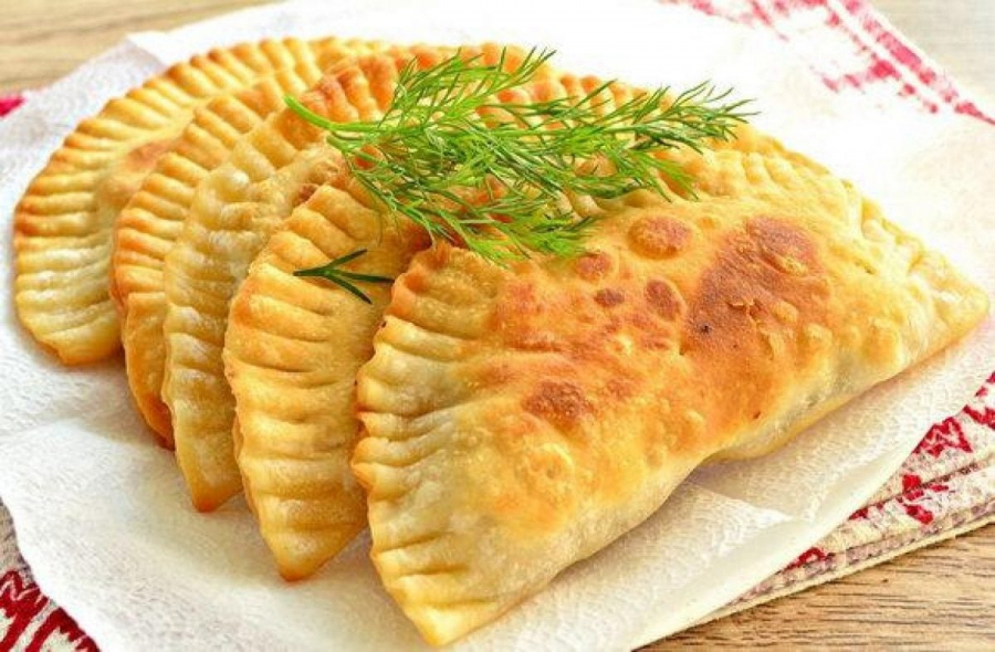 Chebureki dough with kefir