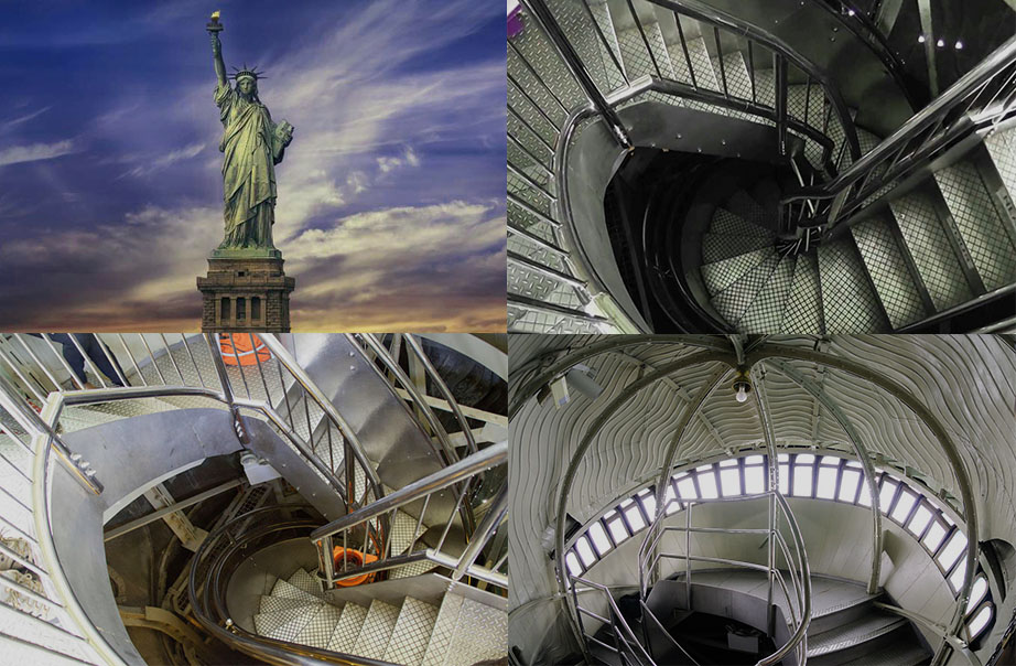 356 Steps Statue of Liberty