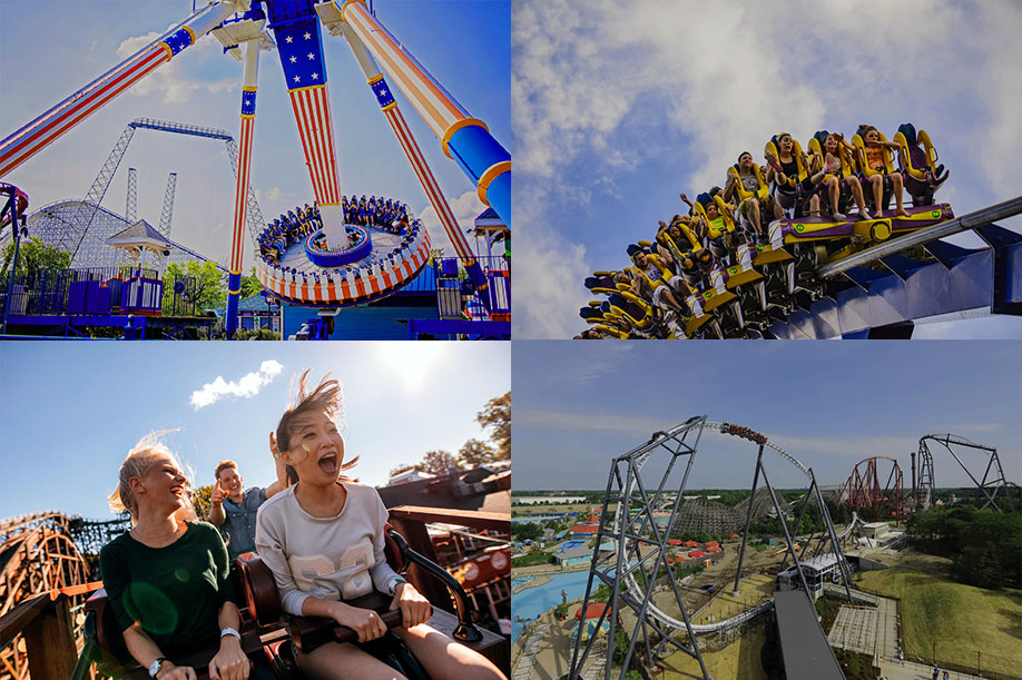 Six Flags Great America Amusement Park