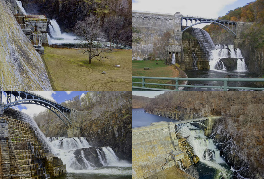 Bridge Over Waterfall